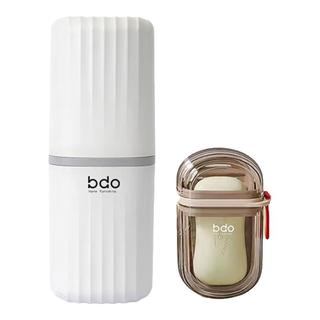 bdo 旅行洗漱套装透明沥水香皂盒肥皂盒牙具盒出差宿舍游泳