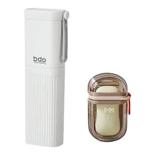 bdo 旅行洗漱套装透明沥水香皂盒肥皂盒牙具盒出差宿舍游泳