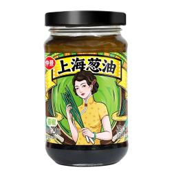 仲景 上海葱油拌面酱 230g 云南小香葱配料干净荞麦面条 馄饨调味酱料