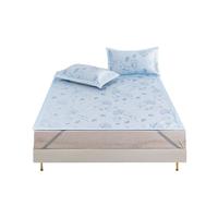 京东京造提花冰丝席夏天凉席150D细密织 1.5m浅夏 【150D细丝】提花冰丝席（浅夏）