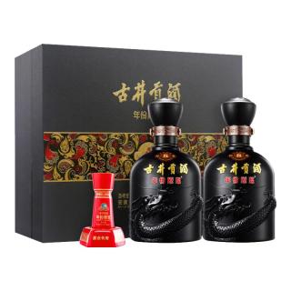 今日必买：古井贡酒 古8年份原浆 50度 浓香型 500ml*2礼盒