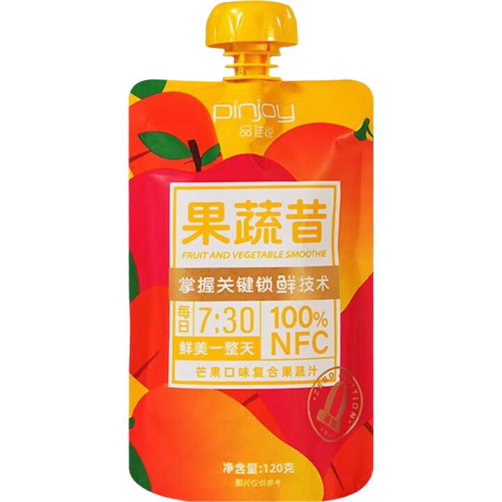 PinJoy 100%NFC混合口味果蔬昔芒果味 120g*1袋
