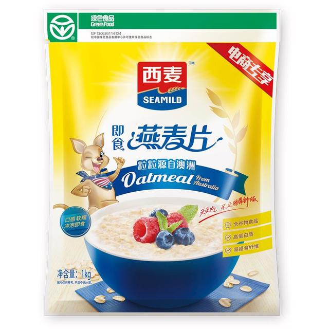 西麦 即食燕麦片 1kg