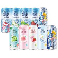 锐澳（RIO）鸡尾酒 果酒 低度 微醺清爽强爽多口味组合装 330ml*10 年货