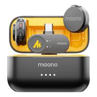 maono/闪克 AI降噪 无线领夹麦克风 Type-c版 黄色仓