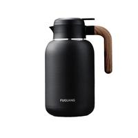富光闷泡壶焖茶壶保温壶白茶泡茶水壶茶水分离316不锈钢大容量家居馆 黑色【独立茶仓款】 2000ml 黑色【独立茶仓】 2000ml