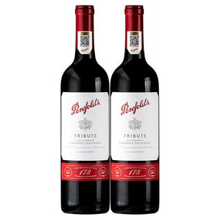 Penfolds 奔富 178周年礼赞 加州赤霞珠干型红葡萄酒 2瓶*750ml套装 礼盒装