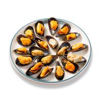 美加佳智利半壳贻贝肉净重2斤(半壳熟冻)60-80只 海鲜水产 智利半壳贻贝 1kg(净重)