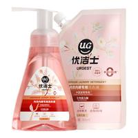  优洁士 去血渍黄渍 内衣裤洗衣液  300ml瓶装+300补充装