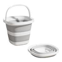 BEYYIT 家用大容量折叠水桶  白灰色共2个装