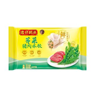 湾仔码头 白菜三鲜猪肉水饺 66只 1.32kg