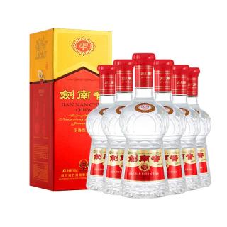 剑南春 水晶剑 52%vol 浓香型白酒 558ml*6瓶 整箱装