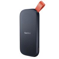 SanDisk 闪迪 E30 极速版 USB3.2 移动固态硬盘 Type-C 480GB 黑色