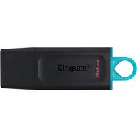Kingston 金士顿 DTX USB 3.2 闪存盘 黑色 64GB USB接口