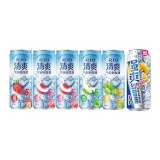 锐澳 鸡尾酒 冰饮果酒 330ml*6罐 清爽强爽多口味组合装