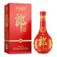 郎酒 红花郎 红十 第四代 53%vol 酱香型白酒 500ml 单瓶装