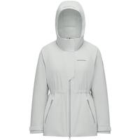 波司登（BOSIDENG）【反季】冬季羽绒服鹅绒女款短款连帽新国标90绒宽松外套 云溪白8646 M 165/88A