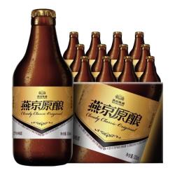 燕京啤酒 白啤酒  1x12x300ml 听装 300ml
