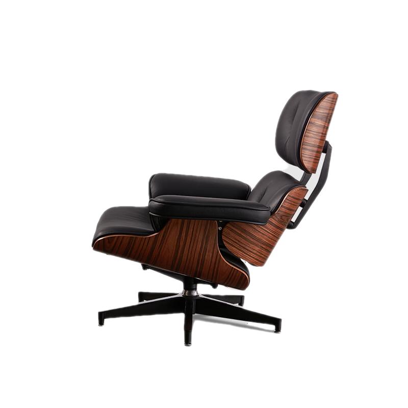 典雅黑 单椅+脚踏【青皮面料】