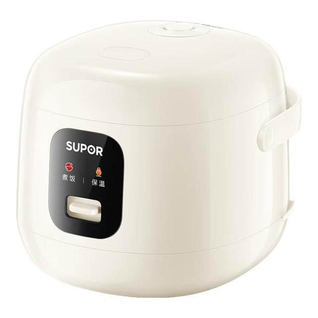 苏泊尔 一键操作 电饭煲 陶瓷油内胆 便携提手  1.6L