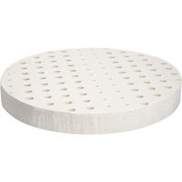 小白春天然乳胶圆形坐垫屁垫办公室椅子久坐客厅地上榻榻米打坐垫子 星空灰-3D网布 直径28CM【厚度5CM】