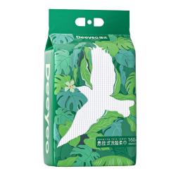 德佑 一次性洗脸巾干湿两用加大加厚悬挂抽取式洁面擦脸绵柔巾 160抽1提