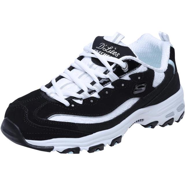 今日必买：斯凯奇 D'LITES系列 D'lites 女子休闲运动鞋 11959/BKW 黑色 36