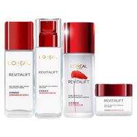 L'OREAL PARIS 巴黎欧莱雅 复颜护肤套装 (滋润洁面乳125ml+视黄醇精粹清乳柔肤水175ml+抗皱乳液50ml*2+日霜25ml)