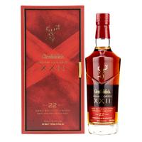 格兰菲迪行货格兰菲迪(Glenfiddich)苏格兰单一麦芽威士忌 洋酒 格兰菲迪22年700mL1瓶