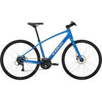 崔克(TREK)FX 1 内走线轻量碟刹通勤多功能自行车平把公路车 高山蓝色 门店提取 尺码问题请 16速