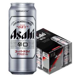 朝日啤酒 阿莎希 超爽啤酒 500ml*12听 曼城限定罐