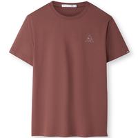 海澜之家（HLA）T恤男三体联名系列25夏季三体文明超级符号系列短袖男夏季 暗红DY XL 180/96A 151~164斤