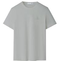 海澜之家（HLA）T恤男三体联名系列25夏季三体文明超级符号系列短袖男夏季 浅灰FB 2XL 185/100A 165~180斤