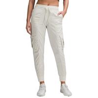 露露乐蒙lululemon丨Dance Studio 女士宽松剪裁中腰工装运动裤 拒水 LW5GODA 骨白 XS
