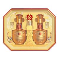五粮液股份有限公司感恩传承金礼盒52度浓香型白酒【中秋】 52%vol 500mL 2瓶