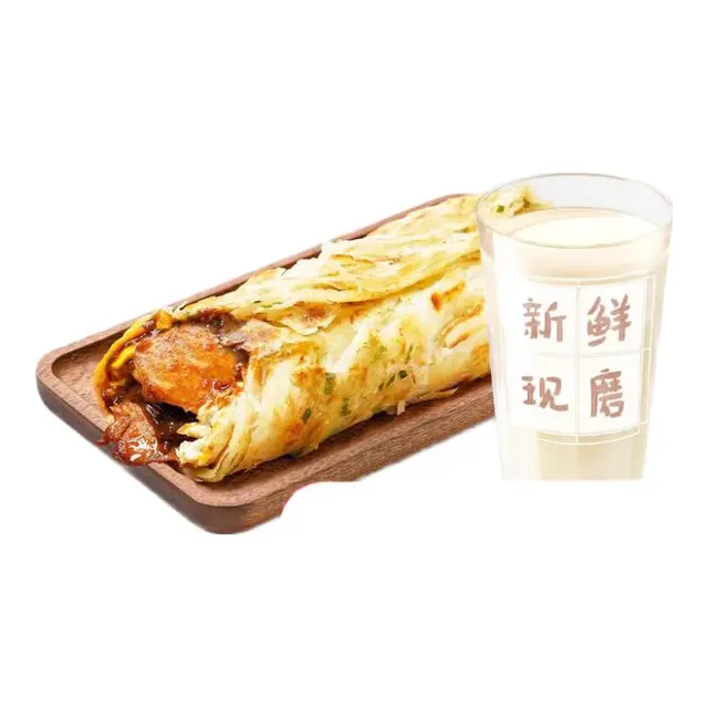 JC405 永和大王【早餐】 里脊肉葱抓蛋饼豆浆2件套 限到店 【春日】