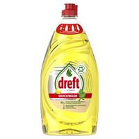 卓夫特 快洗柠檬味洗洁精餐具洗涤灵果蔬去油食品用易冲洗无残留780ml 780ml