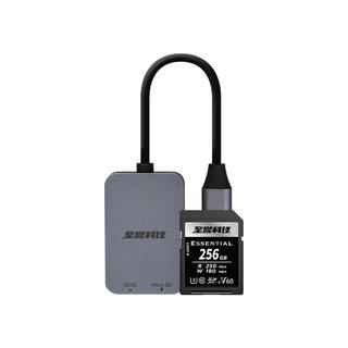 至誉科技V60SD内存卡256GB相机存储卡+读卡器套装 V60SD卡256GB+读卡器套餐