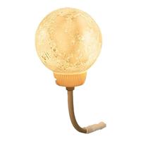 心有所属声控月球小夜灯智能语音灯卧室床头氛围灯语言控制感应灯