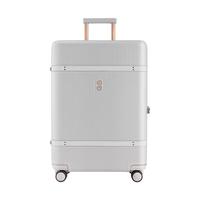 愛可樂 ECHOLAC  轻奢防刮行李箱大容量高端拉杆旅行箱PC237王朝时光箱灰色28吋 28英寸 【可拆洗内里】