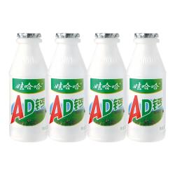 娃哈哈 ad钙奶220g整箱乳酸菌饮料儿童酸酸乳新日期早餐奶 220g*4瓶