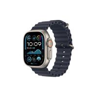 国家补贴：Apple Watch Ultra2 智能手表 49mm 钛金属黑色表壳 黑色海洋表带