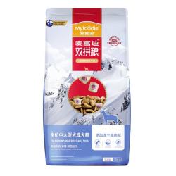 麦富迪 狗粮 超肉粒冻干狗粮 成幼犬中大型犬专用 15kg/30斤