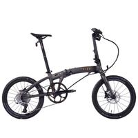 大行（DAHON）20英寸11速运动城市轻量化铝合金折叠车 PKA015 消光灰【油碟】
