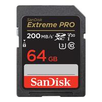 闪迪 SD卡 读速200MB/s 64GB 存储卡