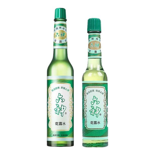 六神 经典玻璃瓶花露水 195ml+95ml