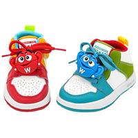 奇诺鼠奇诺鼠儿童运动鞋鸳鸯豆春季高帮软底板鞋婴儿魔术贴学步鞋 红蓝鸳鸯（春季低帮款） 27 (内长17.2适合脚长16.7cm)