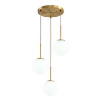 三雄极光全光谱吊灯 北欧创意轻奢护眼分子灯大气客厅灯现代简约灯饰 月韵全光谱 6头(配G9光源)