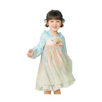 巴拉巴拉古风国风小女孩汉服女童连衣裙仙气襦裙裙子春秋