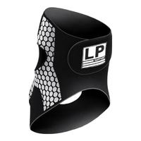 LP护踝防崴脚踝损伤保护套专业运动篮球扭伤恢康复关节护具男女 黑色【单支装】(固定防护)